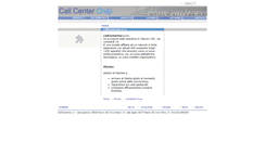 Desktop Screenshot of callcenterone.net